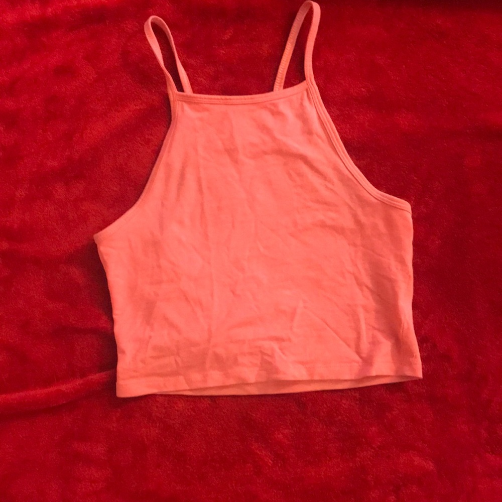Pink Crop Top